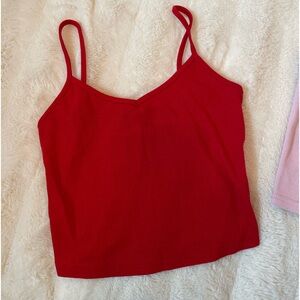 SHEIN tank tops! red barely worn